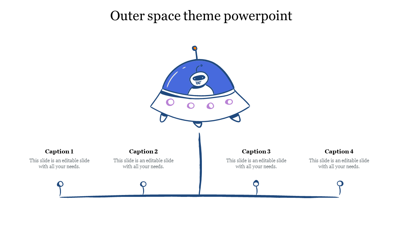Outer Space Theme PowerPoint Presentation Template